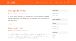 Desktop Screenshot of hillmint.com